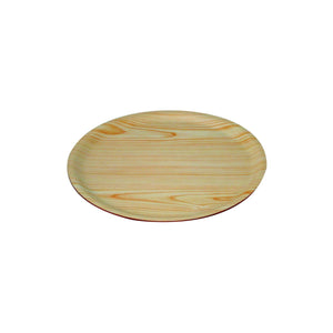 41337-B Round Wood Tray - Birch Globe Importers Adelaide Hospitality Suppliers