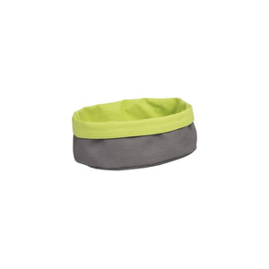 41640-L Oval Canvas Bag - Charcoal / Lime Globe Importers Adelaide Hospitality Suppliers
