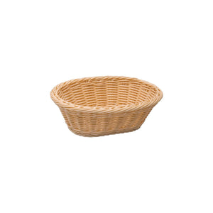 41729 Oval Heavy Duty Polypropylene Serving Basket - Natural Globe Importers Adelaide Hospitality Suppliers
