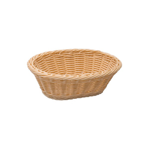 41730 Oval Heavy Duty Polypropylene Serving Basket - Natural Globe Importers Adelaide Hospitality Suppliers