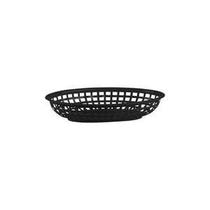 41800-BK Oval Polypropylene Serving Basket - Black Globe Importers Adelaide Hospitality Suppliers