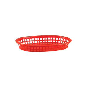41805-R Rectangle Polypropylene Serving Basket - Red Globe Importers Adelaide Hospitality Suppliers