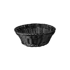 41880-BK Round Heavy Duty Polypropylene Serving Basket - Black Globe Importers Adelaide Hospitality Suppliers