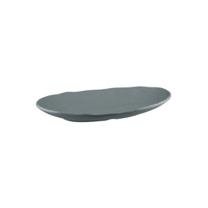 463031-ON Cheforward Endure Weathered Onyx Oval Plate Globe Importers Adelaide Hospitality Supplies