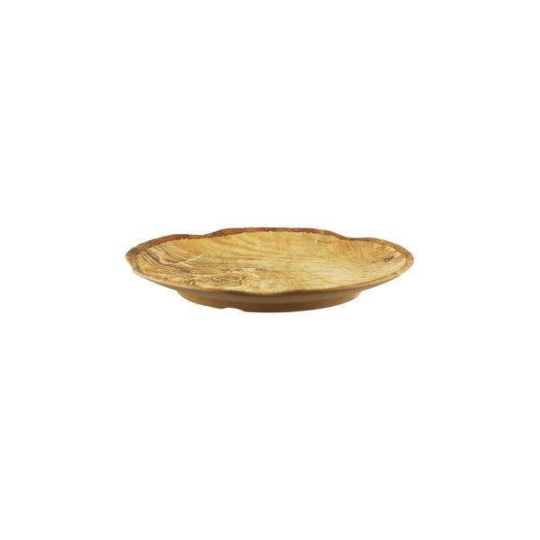 465325 Cheforward Transform Wood Grain Round Plate Globe Importers Adelaide Hospitality Supplies