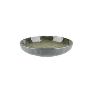 6615 Long Fine Uniq Green Grey Round Shallow Bowl Globe Importers Adelaide Hospitality Supplies