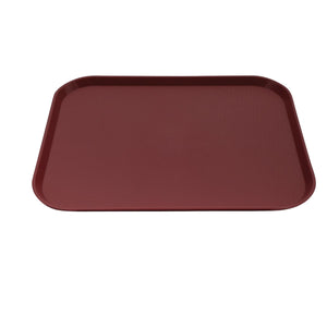 69018-BU Fast Food Polypropylene Tray - Burgundy Globe Importers Adelaide Hospitality Suppliers