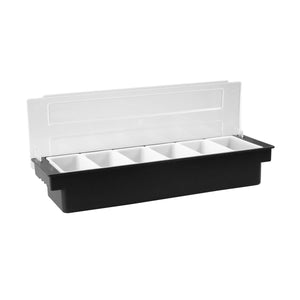 70831 Condiment Dispenser Plastic - 6 Compartment Globe Importers Adelaide Hospitality Suppliers