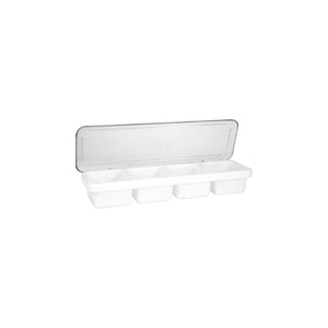 70870 Bar Caddy Plastic - 4 Compartment Globe Importers Adelaide Hospitality Suppliers