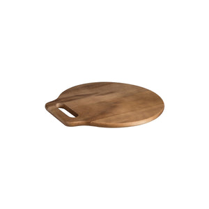76811 Moda Round Board With Handle - Acacic Wood Globe Importers Adelaide Hospitality Suppliers
