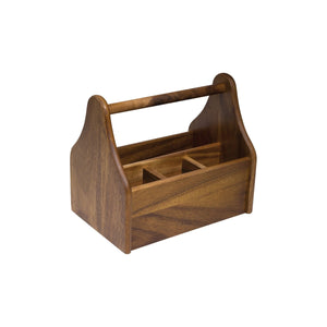 76880 Moda Artisan Caddy Acacia Wood Globe Importers Adelaide Hospitality Suppliers