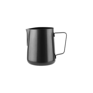 79380-BK Water / Milk Frothing Jug Black Regular Handle Globe Importers Adelaide Hospitality Suppliers
