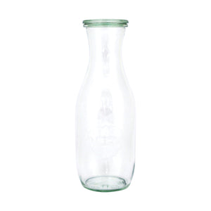 82385-T Weck Cylinder Glass Bottle With Lid Globe Importers Adelaide Hospitality Suppliers