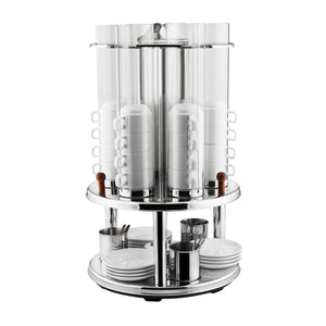 83090 Sunnex Revolving Cup Dispenser Globe Importers Hospitality Supplies Adelaide