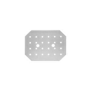 84208 1/2 Size Drain Plate 18/8 Stainless Steel Globe Importers Adelaide Hospitality Supplies