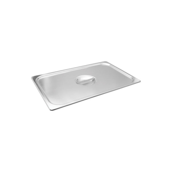 8711000 1/1 Size Steam Pan Covers Stainless Steel Globe Importers Adelaide Hospitality Supplies