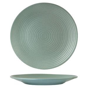 MINT ROUND RIBBED PLATE