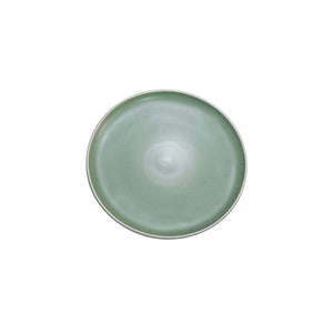 908108 Tablekraft Urban Green Round Coupe Plate Globe Importers Adelaide Hospitality Supplies
