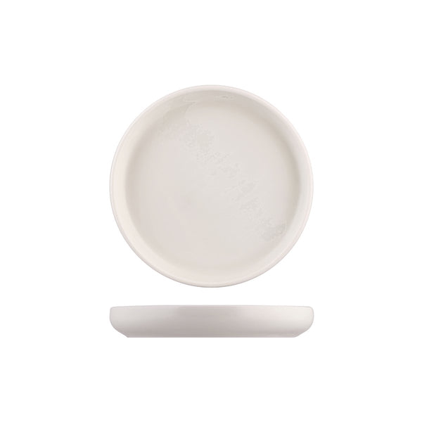 926519 Moda Porcelain Snow Stackable Round Plate Globe Importers Adelaide Hospitality Supplies