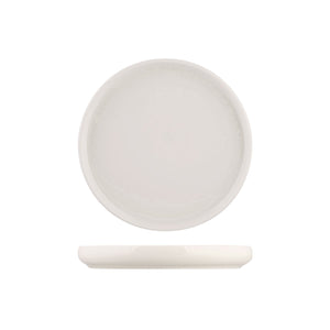 926521 Moda Porcelain Snow Stackable Round Plate Globe Importers Adelaide Hospitality Supplies