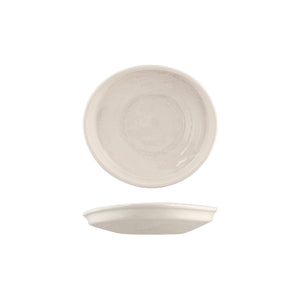 926534 Moda Porcelain Snow Irregular Plate Globe Importers Adelaide Hospitality Supplies