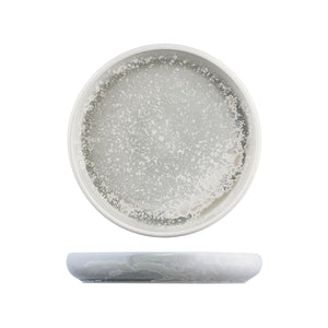 926726 Moda Porcelain Willow Stackable Round Plate Globe Importers Adelaide Hospitality Supplies