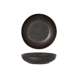 LAVA BLACK ROUND SHARE BOWL