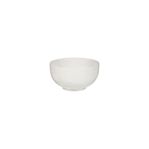 94561-W Luzerne Linen White Round Bowl Globe Importers Adelaide Hospitality Supplies