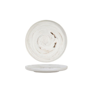 946008 Luzerne Signature Marble Round Plate - Vertical Rim Globe Importers Adelaide Hospitality Supplies