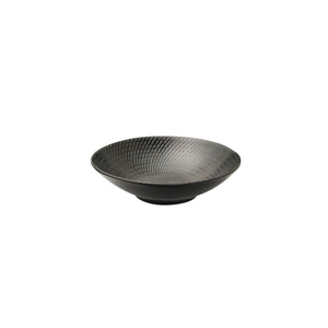 94927-BK Luzerne Zen Black Swirl Round Bowl Globe Importers Adelaide Hospitality Supplies