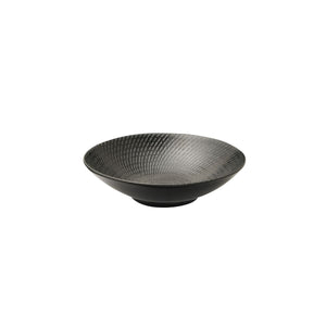 94928-BK Luzerne Zen Black Swirl Round Bowl Globe Importers Adelaide Hospitality Supplies