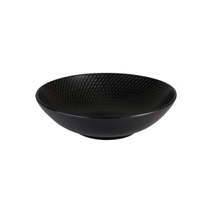 94930-BK Luzerne Zen Black Swirl Round Bowl Globe Importers Adelaide Hospitality Supplies