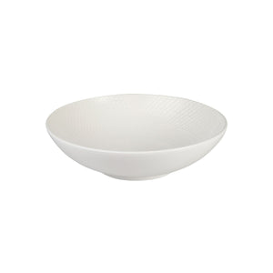 94930-W Luzerne Zen White Swirl Round Bowl Globe Importers Adelaide Hospitality Supplies
