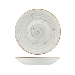 9933A-GY Long Fine Wellingotn Rustic Grey Round Coupe Bowl Globe Importers Adelaide Hospitality Supplies