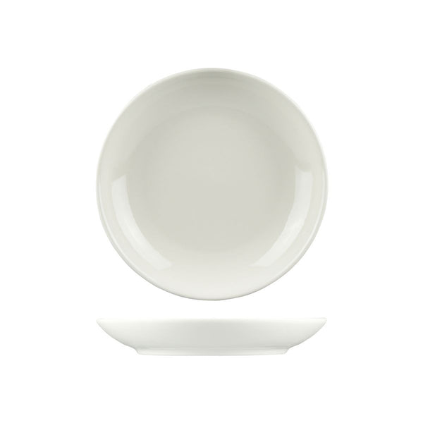 9933 Long Fine Mornington Round Deep Coupe Plate Globe Importers Adelaide Hospitality Supplies