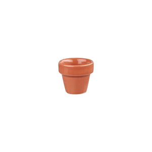 9950001 Churchill Bit On The Side Plant Pot Paprika Globe Importers Adelaide Hospitality Supplies