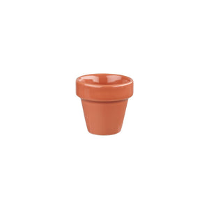 9950002 Churchill Bit On The Side Plant Pot Paprika Globe Importers Adelaide Hospitality Supplies