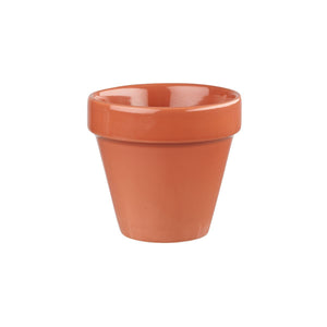 9950004 Churchill Bit On The Side Plant Pot Paprika Globe Importers Adelaide Hospitality Supplies