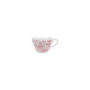 9970104 Churchill Vintage Prints Willow Cranberry Tea Coffee Cup Globe Importers Adelaide Hospitality Supplies