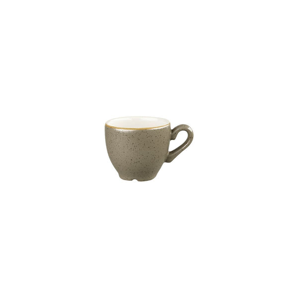 9975003-P Churchill Stonecast Peppercorn Grey Espresso Cup Globe Importers Adelaide Hospitality Supplies
