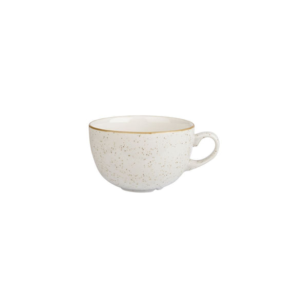 9975008-W Stonecast Barley White Cappuccino Cup Globe Importers Adelaide Hospitality Supplies