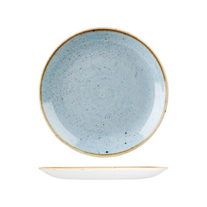 DUCK EGG ROUND COUPE PLATE