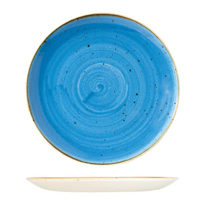 9975131-B Stonecast Cornflower Round Coupe Plate Globe Importers Adelaide Hospitality Supplies