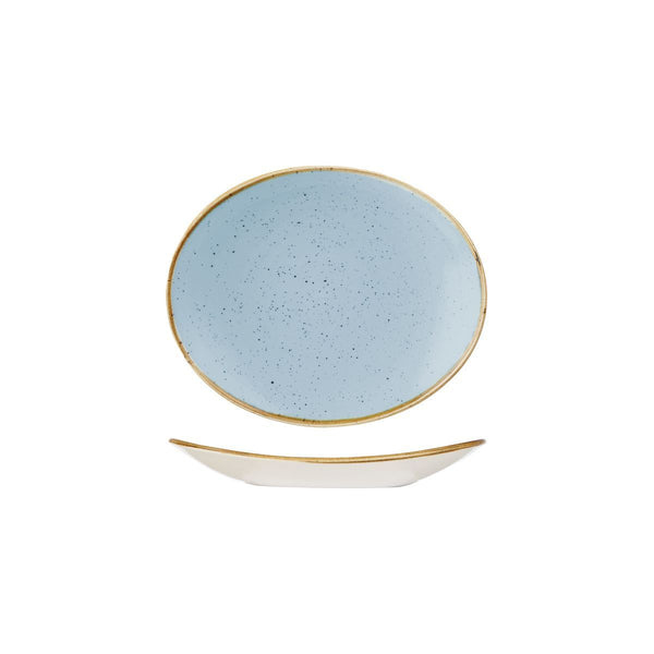 DUCK EGG OVAL COUPE PLATE