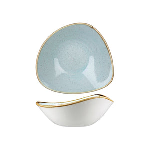 DUCK EGG TRIANGULAR BOWL