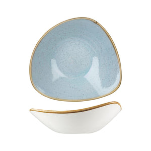 DUCK EGG TRIANGULAR BOWL