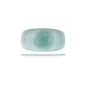 RAKU JADE GREEN OBLONG CHEF'S PLATE