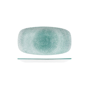RAKU JADE GREEN OBLONG CHEF'S PLATE
