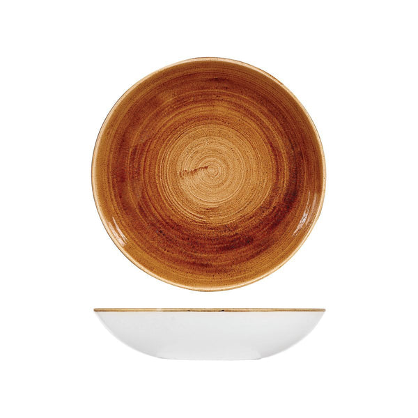 PATINA VINTAGE COPPER ROUND COUPE BOWL