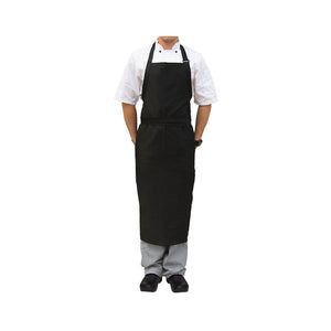 A111-BLK Chef Works Bib Apron Large Globe Importers Adelaide Hospitality Supplies